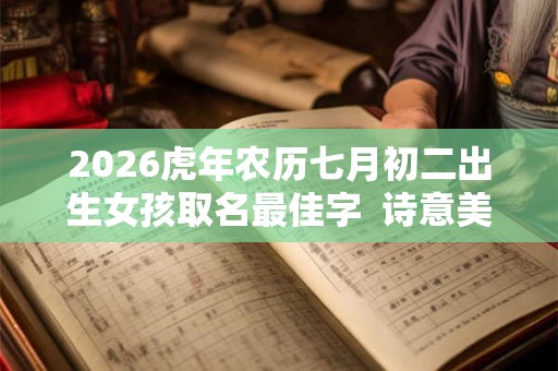 2026虎年农历七月初二出生女孩取名最佳字  诗意美好的女孩名字