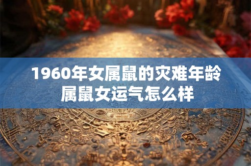 1960年女属鼠的灾难年龄 属鼠女运气怎么样