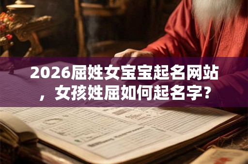 2026屈姓女宝宝起名网站，女孩姓屈如何起名字？