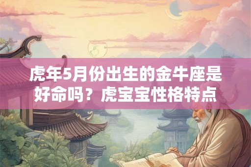 虎年5月份出生的金牛座是好命吗？虎宝宝性格特点