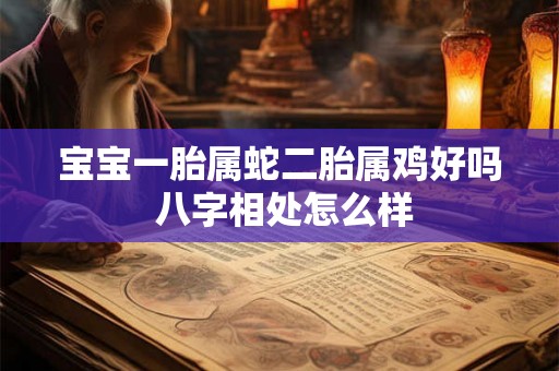 宝宝一胎属蛇二胎属鸡好吗 八字相处怎么样