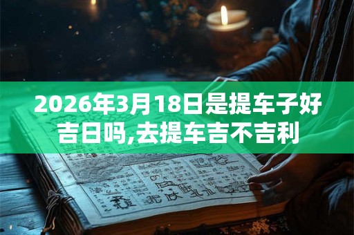 2026年3月18日是提车子好吉日吗,去提车吉不吉利