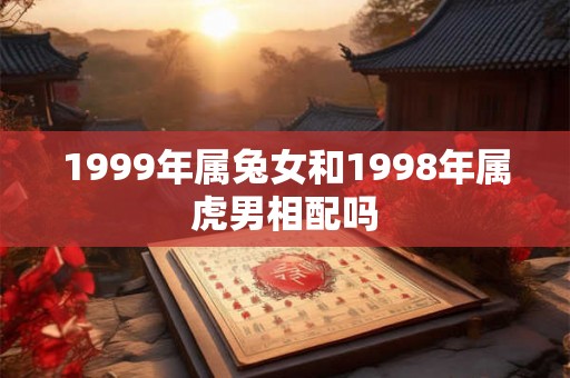 1999年属兔女和1998年属虎男相配吗 1999年属兔女和1998年属虎男相配吗