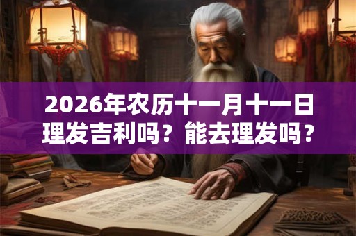 2026年农历十一月十一日理发吉利吗？能去理发吗？