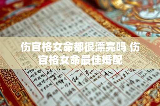 伤官格女命都很漂亮吗 伤官格女命最佳婚配 伤官格女命都很漂亮吗 伤官格女命最佳婚配