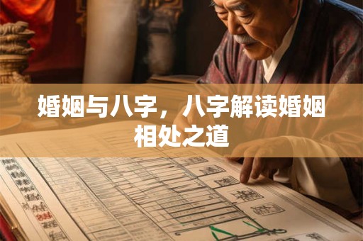 婚姻与八字，八字解读婚姻相处之道