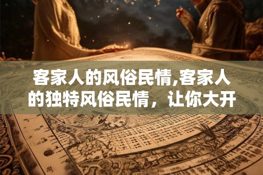 客家人的风俗民情,客家人的独特风俗民情，让你大开眼界！