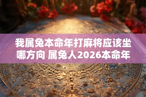 我属兔本命年打麻将应该坐哪方向 属兔人2026本命年如何提升手气 我属兔本命年打麻将应该坐哪方向 属兔人2026本命年如何提升手气