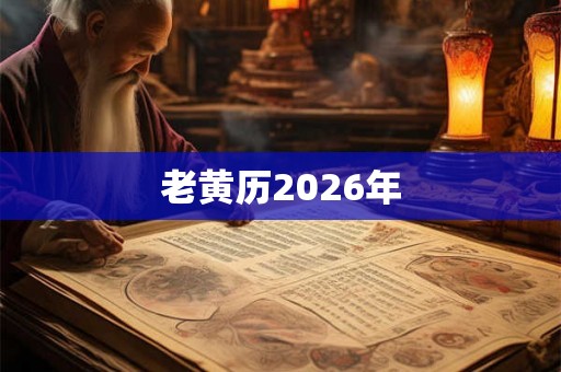 老黄历2026年