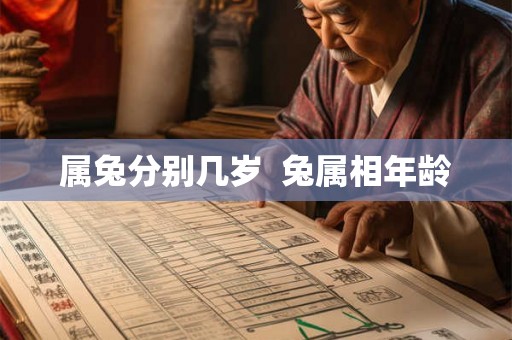 属兔分别几岁  兔属相年龄