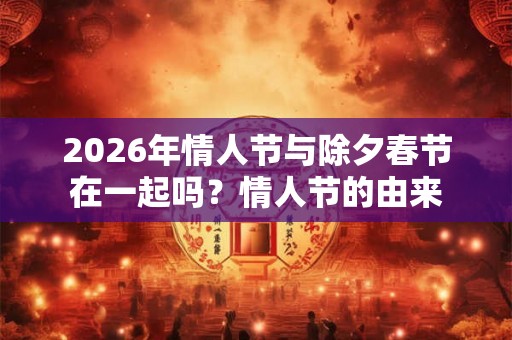 2026年情人节与除夕春节在一起吗？情人节的由来