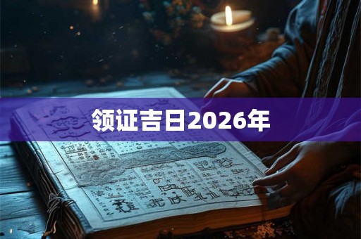 领证吉日2026年