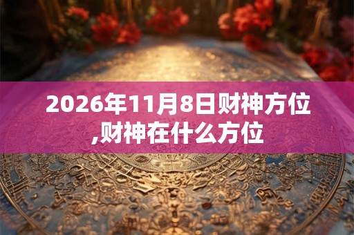 2026年11月8日财神方位,财神在什么方位