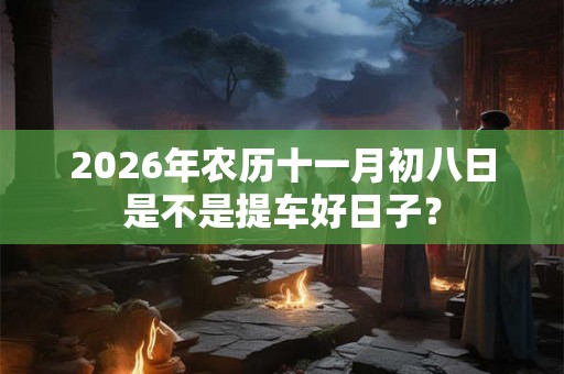 2026年农历十一月初八日是不是提车好日子？