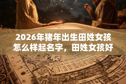 2026年猪年出生田姓女孩怎么样起名字，田姓女孩好名推荐