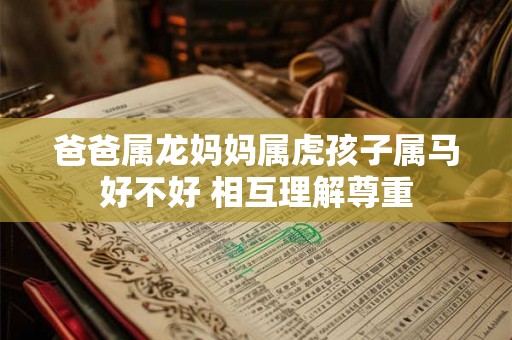 爸爸属龙妈妈属虎孩子属马好不好 相互理解尊重