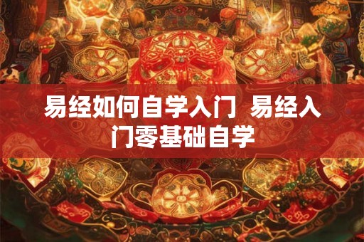 易经如何自学入门 易经入门零基础自学 易经如何自学入门 易经入门零基础自学