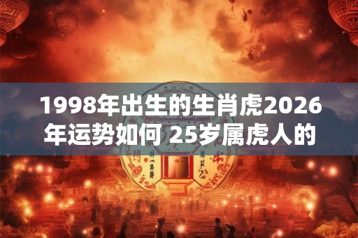 1998年出生的生肖虎2026年运势如何 25岁属虎人的运程详解 1998年出生的生肖虎2026年运势如何 25岁属虎人的运程详解