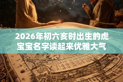 2026年初六亥时出生的虎宝宝名字读起来优雅大气