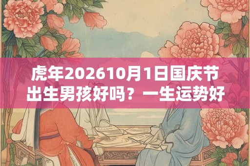 虎年202610月1日国庆节出生男孩好吗?一生运势好不好? 虎年202610月1日国庆节出生男孩好吗?一生运势好不好?