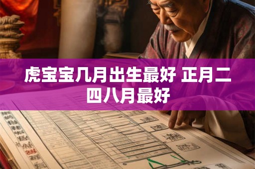 虎宝宝几月出生最好 正月二四八月最好