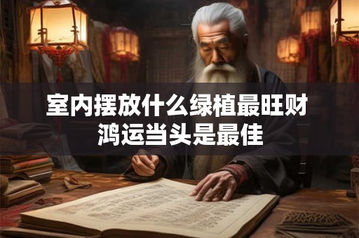 室内摆放什么绿植最旺财 鸿运当头是最佳