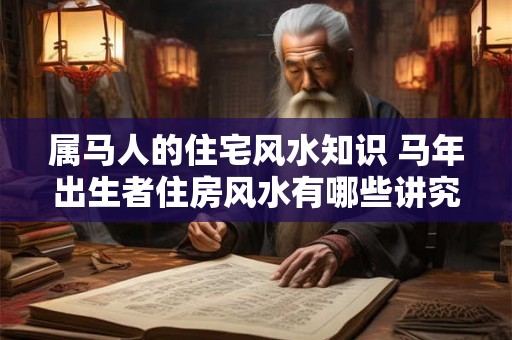 属马人的住宅风水知识 马年出生者住房风水有哪些讲究