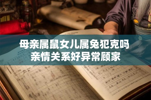 母亲属鼠女儿属兔犯克吗 亲情关系好异常顾家