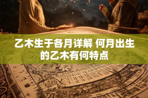 乙木生于各月详解 何月出生的乙木有何特点
