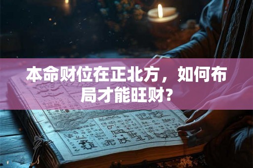 本命财位在正北方，如何布局才能旺财？