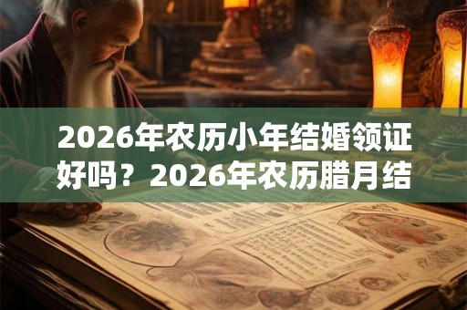 2026年农历小年结婚领证好吗？2026年农历腊月结婚吉日
