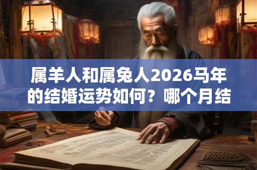 属羊人和属兔人2026马年的结婚运势如何？哪个月结婚好？