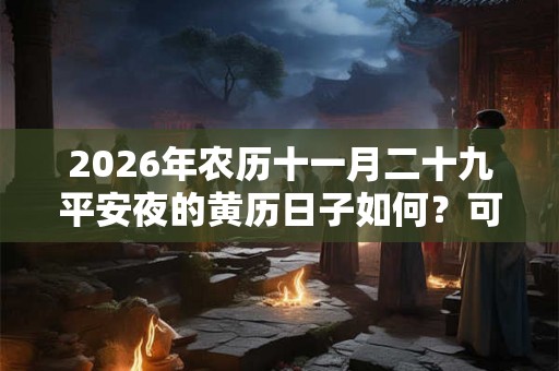 2026年农历十一月二十九平安夜的黄历日子如何？可以理发吗？