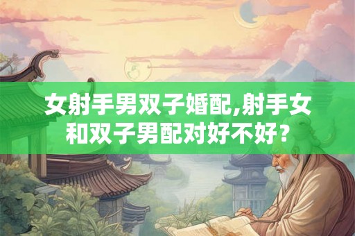 女射手男双子婚配,射手女和双子男配对好不好? 女射手男双子婚配,射手女和双子男配对好不好?