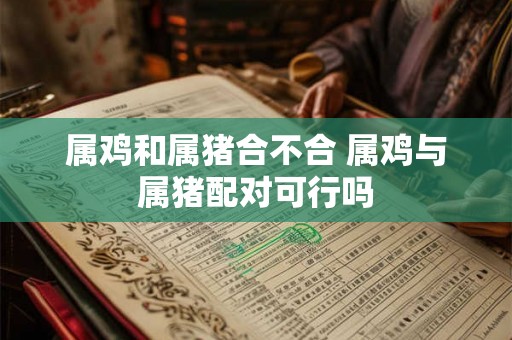 属鸡和属猪合不合 属鸡与属猪配对可行吗