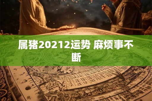 属猪20212运势 麻烦事不断
