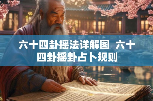 六十四卦摇法详解图  六十四卦摇卦占卜规则
