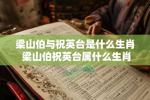 梁山伯与祝英台是什么生肖 梁山伯祝英台属什么生肖