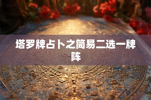 塔罗牌占卜之简易二选一牌阵