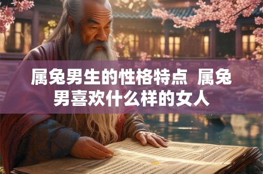 属兔男生的性格特点  属兔男喜欢什么样的女人