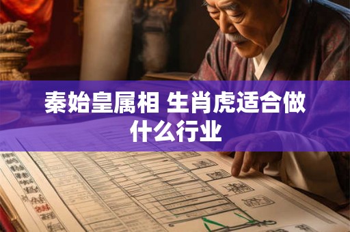秦始皇属相 生肖虎适合做什么行业