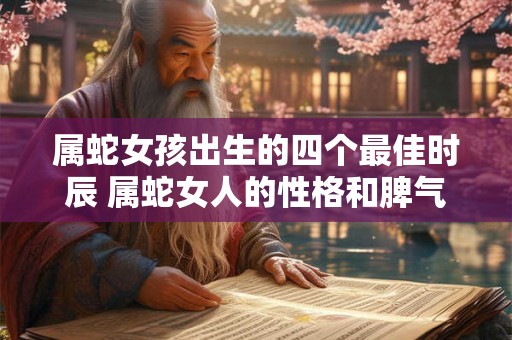 属蛇女孩出生的四个最佳时辰 属蛇女人的性格和脾气