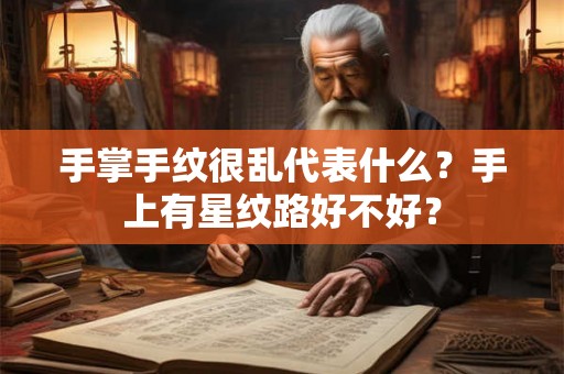 手掌手纹很乱代表什么？手上有星纹路好不好？