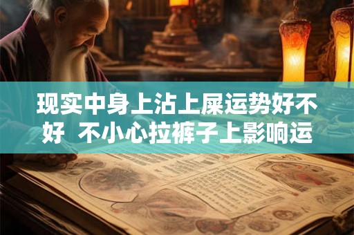 现实中身上沾上屎运势好不好  不小心拉裤子上影响运势
