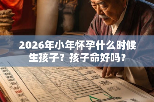 2026年小年怀孕什么时候生孩子?孩子命好吗? 2026年小年怀孕什么时候生孩子?孩子命好吗?