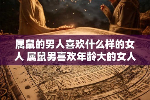 属鼠的男人喜欢什么样的女人 属鼠男喜欢年龄大的女人吗