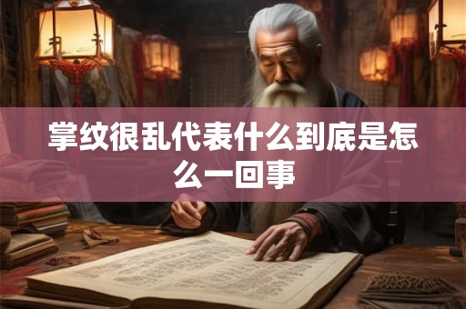 掌纹很乱代表什么到底是怎么一回事 掌纹很乱代表什么到底是怎么一回事