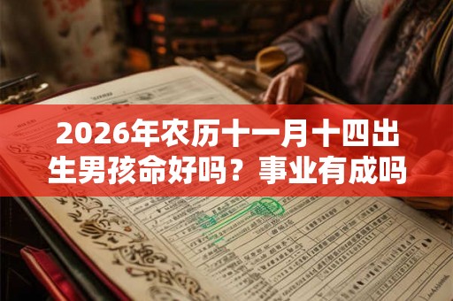 2026年农历十一月十四出生男孩命好吗？事业有成吗？