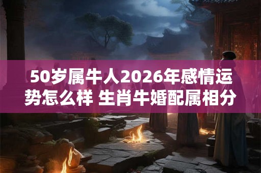 50岁属牛人2026年感情运势怎么样 生肖牛婚配属相分析 50岁属牛人2026年感情运势怎么样 生肖牛婚配属相分析