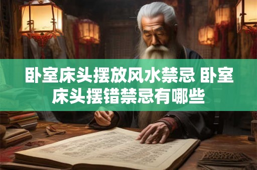 卧室床头摆放风水禁忌 卧室床头摆错禁忌有哪些